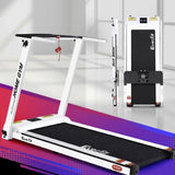 Everfit Treadmill Electric Home Gym Fitness Exercise Fully Foldable 420mm White TMILL-CHI-420-M6-WH