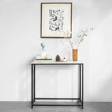 Console Table Metal Frame Hallway Table V178-64684