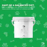 700g Dog Treat Beef Jerky Bucket - Dehydrated Australian Healthy Puppy Chew V238-SUPDZ-40318348263504