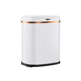 Devanti 38L Motion Sensor Bin Rubbish Automatic White SB-40L-S06-WH