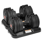 Powertrain 2x Gen2 20kg Home Gym Adjustable Dumbbells DMB-BF4-020-2