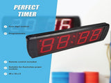 Digital Timer Interval Fitness Clock with LED Display for Home Gym Workouts V63-798767