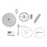 Low Temperature Stirling Engine Model Aluminum Physical Experimental Engine Model Kids Educational V1294-YM0523-3115220039211