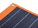 Solar Panel USB A USB C Outputs 20W Solar Charging Panel with Kickstand Cigar Lighter Battery Clip V1294-YM0901-3111250057511
