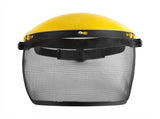 Safety Helmet Hat with Full Face Mesh Visor for Logging Brushcutter Forestry Protection V1294-YM0901-JYA02352