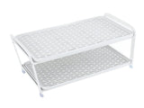 Cup Organizer Rack Double Layer Space Saving Removable Tray Cup Drying Rack for Home Large Size V1294-YM0901-3118230310111