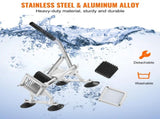 Commercial Vegetable Slicer 3/8 Inch Manual Fruit and Vegetable Cutter Stainless Steel Aluminum V767-VVR-FQQPJWS38INCMIPZFV0