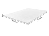 Dreamz Memory Foam Mattress Topper King Single 5cm MP1018-KS-AU