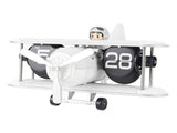 Airplane Flip Clock 12 Hours Retro Battery Powered Auto Flip Desk Clock for Living Room Bedroom V1294-YM0901-3115240119812