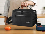 Lunch Bag,Insulated Leakproof Lunch Tote for Adults,Large Freezable Cooler Bag with Shoulder Strap, V1366-AZ2-W-20779