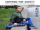 BULLET SX-2000 Hoverboard Scooter, 500W Brushless, Superior Self Balancing System, UL Certified, LED V219-TOYHVBBL6BGA