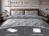 Grey Lorette Marigold Quilt / Doona / Duvet Cover set V745-AQ08164K3