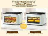 Devanti Food Dehydrator Machine 5 Tray Mini Fruit Dryer Maker Green FD-E-309A-5T-GN