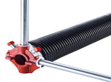 Garage Door Torsion Springs, Pair of 6.35 x 50.8 x 787 mmn, 16000 Cycles, Electrophoresis Black V952-CKMDH0250X2XWA4D1V0