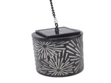 2PCS Solar Lantern Iron ABS 3D Outdoor IP54 Rain Proof Hanging Solar Light Garden Decor for Yard V1294-YM0901-3119250008511