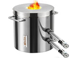 12KG Propane Smelting Furnace Kit Melting Furnace Double Burners 2700 V952-BWRJLGMA12KG2W54OV0