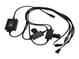 Car Use 1.5W RGBW 100pcs 0.03in 6.6ft Fiber Optic Lights Starlight Ceiling Light Kit APP Bluetooth V1294-YM0901-3119250087711
