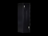 Black Two-Door L-shaped Office Gym Shed Storage Lockers V63-835071