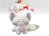 Fox Doll Cute Style Soft Plush Material Stuffed Cartoon Animal Toy for Kids Birthday Present Purple V1294-YM0512-3117220256012
