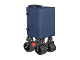 Wallaroo Collapsible 120L Blue Camping Trolley Steel Picnic Shopping Cart TLY-HSC-035-BU