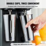 VEVOR Milkshake Maker Mixer Machine Double Head Stainless Steel Drink Blender V952-STNXJHABS375W5L6HV3