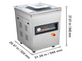 DZ-400/2E Automatic Extra Deep Vacuum Sealer Food Vacuum Sealing Packing Machine 220V V952-DZ-400-2EJS200BZJV3