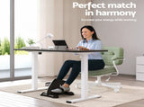 140cm Artiss Electric Standing Desk with Mini Pedal Exercise Bike Home Office SDPE-114G-140BK-012