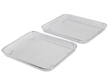 2pcs Fry Basket Tray Fit for Bravo XL Fryer Toaster Oven Basket Accessories for French Fry Frozen V1294-YM0901-3118250049711