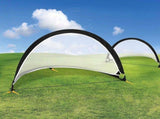 Pair of Soccer Football Goals 180cm Pop Up Portable Quick Set Up V63-826881