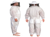 Beekeeping Bee Full Suit 3 Layer Mesh Ultra Cool Ventilated Round Head Beekeeping Protective Gear V122-OZ-1031