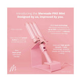 Mermade Hair Pro Waver Mini 25mm Pink 3 Barrel Styling Wand Mermaid Wave Tool V238-SUPDZ-39671089823824