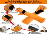 Animal Handling Gloves,Cat Bite Proof Gloves,Multipurpose Pet Bite Proof Glove For Cat Dog Bird V1370-AZ4-01308