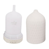Essential Oil Diffuser Ceramic Rhomboid Aromatherapy Diffuser Ultrasound Cool Mist V1294-YM0901-3113230285411