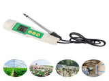 EC3185 Portable Soil EC/TDS/CF Tester Salinity Meter for Agricultural Horticultural Planting V1294-YM0901-3111200144711