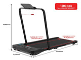 Powertrain K400 Walking Pad Treadmill Electric Exercise Home Gym Cardio Running Fitness TML-HSM-K400