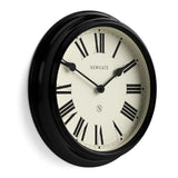 Newgate Notting Hill Wall Clock-Black V398-NG-NOTT321K