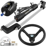 Hydraulic Steering Kit 300HP, Hydraulic Boat Steering Kit Helm Pump, Hydraulic Boat Steering Kit V952-YYDJHK6400A-3TJWRV0