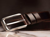 Leather Loop Keeper, Loops Belt Keeper Retainer Straps Replacement, Reddish Brown 1.5"/1.6" V1259-DP01-A-5188