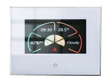 WiFi Smart Thermostat Temperatureler Weekly Programmable Touch/ Mobile APP/ Voice V1294-YM0901-H47118W-GALW