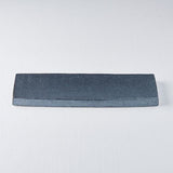 Plate Rectangular 33 x 9cm Craft Black Glaze V637-C6916