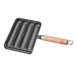 Sausage Grilling Professional Efficient Prevents Stick Spill Proof Thickened Cast Iron Sausage V1294-YM0901-3118240108511