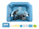 Giantz Inflatable Paint Booth 2.5X2.5X3M Inflatable Spray Booth with 550W Powerful Blower and Air SPRAY-BOOTH-3X2.5-BL