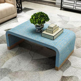 MOTHER OF PEARL MEDITERRANEAN BREEZE LOW PROFILE COFFEE TABLE V742-VC10