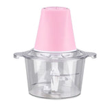 Food Processor Electric Meat Grinder 500W Food Chopper With 8 Cup 2L Glass Bowl & 4 Large Sharp 2 V1370-AZ4-17489