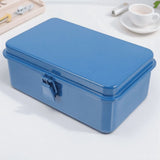 Metal Toolbox Locking Lid for Workshop and Garage Storage V1192-AZ-W-25688