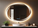 Round LED Anti-Fog Backlit Bathroom Mirror V767-XMR-Y18-938-AU
