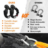 X-BULL 4WD Recovery Kit Snatch Strap Soft Shackles Folding Shovel Survival 4X4 V211-AUEB-XBRK016FS001