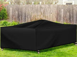 Waterproof Garden Set Protective Cover with Drawstring and Good Drainage - W242 x L160 x H100CM V1188-MS101-01175-1