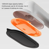 Cordless Mini Travel Iron, Portable Dry Handheld Press with 3 Temperature Settings, USB Rechargeable V1370-AZ4-13333