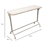 Distressed Finish French Provincial Metal Console Table 110cm V637-37081CON